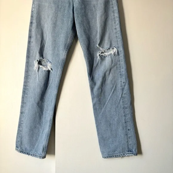 Agolde 90's Mid Rise Loose Fit in Captured - Picture 4 of 11